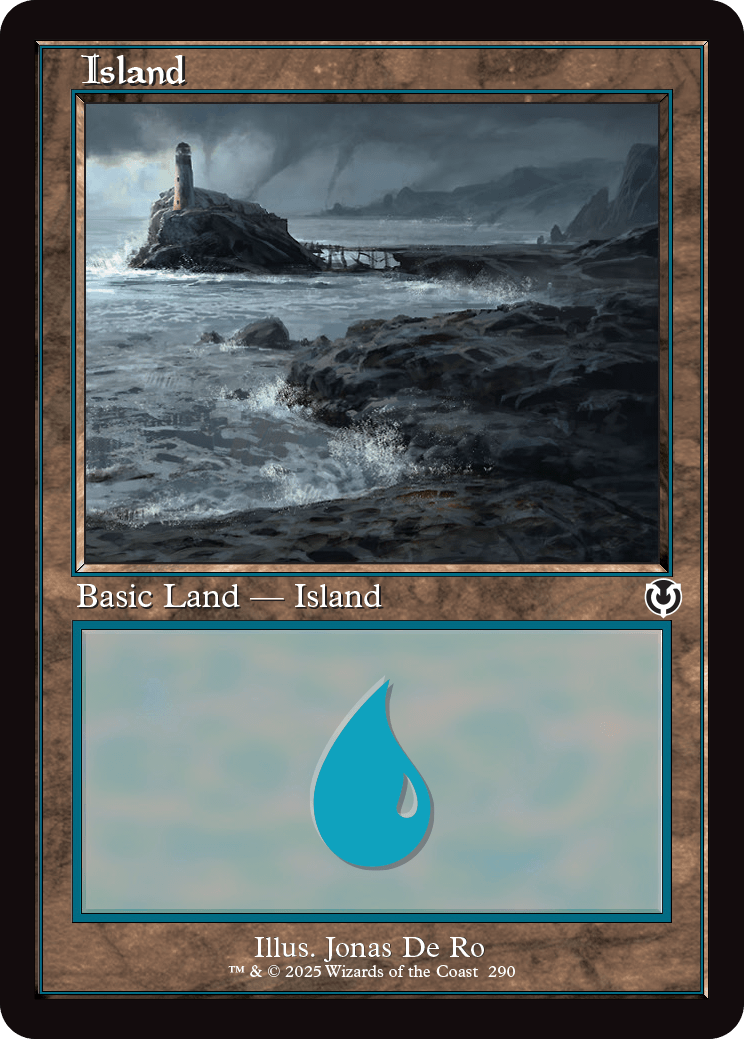 Island (290) - Retro Frame